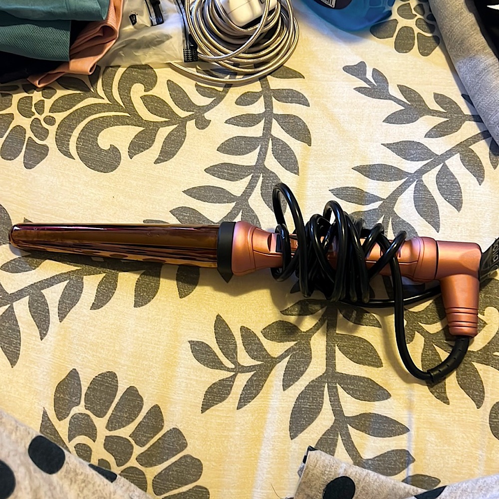 Curling wand